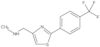 N-Methyl-2-[4-(trifluoromethyl)phenyl]-4-thiazolemethanamine