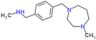 N-methyl-1-[4-[(4-methyl-1,4-diazepan-1-yl)methyl]phenyl]methanamine