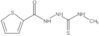 2-Thiophenecarboxylic acid, 2-[(methylamino)thioxomethyl]hydrazide
