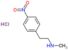 Cloridrato di N-metil-4-nitro-benzeneetanamina (1:1)