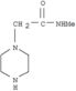 1-Piperazineacetamide,N-methyl-