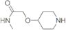 N-Methyl-2-(4-piperidinyloxy)acetamide