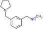 N-methyl-1-[3-(pyrrolidin-1-ylmethyl)phenyl]methanamine