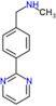 N-methyl-1-(4-pyrimidin-2-ylphenyl)methanamine