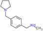 N-methyl-1-[4-(pyrrolidin-1-ylmethyl)phenyl]methanamine