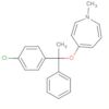 1H-Azepine, 4-[1-(4-chlorophenyl)-1-phenylethoxy]hexahydro-1-methyl-