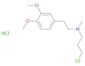 Benzeneethanamine, N-(3-chloropropyl)-3,4-dimethoxy-N-methyl-, hydrochloride (1:1)