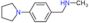 N-methyl-1-(4-pyrrolidin-1-ylphenyl)methanamine