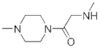 Piperazine, 1-methyl-4-[(methylamino)acetyl]- (9CI)