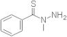 N-Methyl-N-thiobenzoylhydrazine