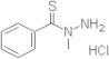 N-Methyl-N-thiobenzoylhydrazine hydrochloride