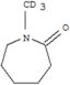 2H-Azepin-2-one,hexahydro-1-(methyl-d3)- (9CI)