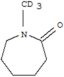 2H-Azépine-2-one, hexahydro-1-(méthyl-d3)-