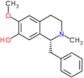 (1R)-1-(4-hydroxybenzyl)-6-methoxy-2-methyl-1,2,3,4-tetrahydroisoquinolin-7-ol