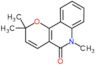 2,2,6-trimethyl-2,6-dihydro-5H-pyrano[3,2-c]quinolin-5-one