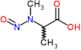 2-[methyl(nitroso)amino]propanoic acid