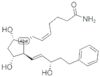 (5Z)-7-[(1R,2R,3R,5S)-3,5-Dihydroxy-2-[(1E,3S)-3-hydroxy-5-phenyl-1-penten-1-yl]cyclopentyl]-5-h...