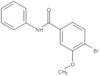 4-Bromo-3-methoxy-N-phenylbenzamide