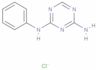 1,3,5-Triazine-2,4-diamine, N2-phenyl-, hydrochloride (1:1)