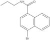 4-Bromo-N-propyl-1-naphthalenecarboxamide