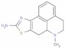 9-amino-6-methyl-5,6,6a,7-tetrahydro-4H-benzo-(de)thiazolo(4,5-g)quinoline