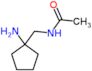 N-[(1-aminocyclopentyl)methyl]acetamide