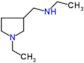 N-[(1-ethylpyrrolidin-3-yl)methyl]ethanamine