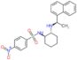 N-[(1R,2R)-2-{[(1R)-1-(naphthalen-1-yl)ethyl]amino}cyclohexyl]-4-nitrobenzenesulfonamide