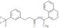 N-[1-(1-Naphthyl)ethyl]-3-[3-(trifluoromethyl)phenyl]propanamide