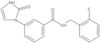 3-(2,3-Dihydro-2-thioxo-1H-imidazol-1-yl)-N-[(2-fluorophenyl)methyl]benzamide