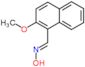 2-methoxynaphthalene-1-carbaldehyde oxime