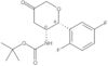 1,1-Dimethylethyl N-[(2R,3R)-2-(2,5-difluorophenyl)tetrahydro-5-oxo-2H-pyran-3-yl]carbamate