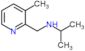 N-[(3-methyl-2-pyridyl)methyl]propan-2-amine