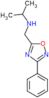 N-[(3-phenyl-1,2,4-oxadiazol-5-yl)methyl]propan-2-amine