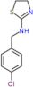 N-(4-chlorobenzyl)-4,5-dihydro-1,3-thiazol-2-amine