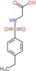 N-[(4-ethylphenyl)sulfonyl]glycine