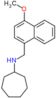 N-[(4-methoxynaphthalen-1-yl)methyl]cycloheptanamine