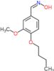 4-butoxy-3-methoxybenzaldehyde oxime