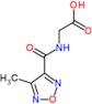 N-[(4-methyl-1,2,5-oxadiazol-3-yl)carbonyl]glycine