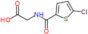 2-[(5-chlorothiophene-2-carbonyl)amino]acetic acid