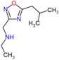 N-[(5-isobutyl-1,2,4-oxadiazol-3-yl)methyl]ethanamine