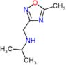 N-[(5-methyl-1,2,4-oxadiazol-3-yl)methyl]propan-2-amine