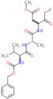 N-[(benzyloxy)carbonyl]-L-valyl-N-[3-fluoro-1-(2-methoxy-2-oxoethyl)-2-oxopropyl]-L-alaninamide