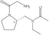 N-[[(2S)-1-(2-Aminoacetil)-2-pirrolidinil]metil]-N-etilacetamide