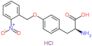 (2S)-2-amino-3-[4-[(2-nitrophenyl)methoxy]phenyl]propanoic acid hydrochloride