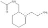 N-[[1-(2-Aminoethyl)-2-piperidinyl]methyl]acetamide