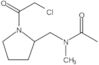 N-[[1-(2-Chloroacetyl)-2-pyrrolidinyl]methyl]-N-methylacetamide