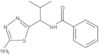 N-[1-(5-Amino-1,3,4-thiadiazol-2-yl)-2-methylpropyl]benzamide