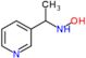 N-hydroxy-1-pyridin-3-ylethanamine