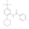 4-Pyridinecarboxamide, N-[2-(1-piperidinyl)-5-(trifluoromethyl)phenyl]-